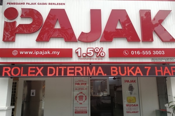 Ipajak Reliable Pawnshop Pajak Gadai Gold And Rolex At Selangor