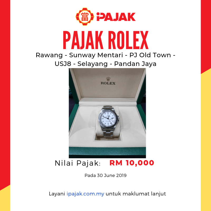 Pajak rolex hotsell